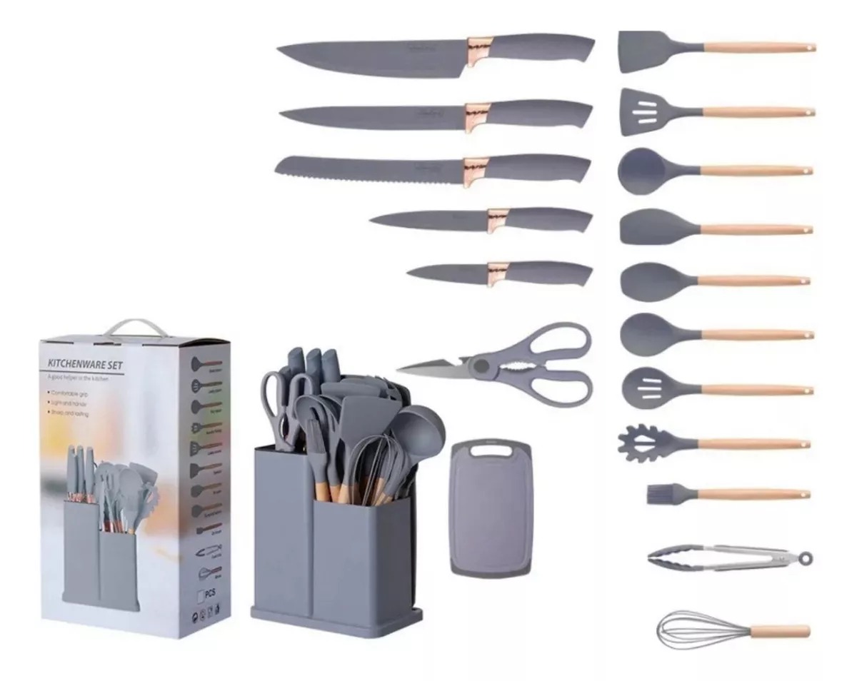 Juego De Utensilios De Cocina   19 Pieza